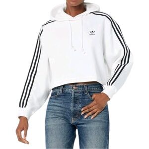 Adidas Originals Cropped Hoodie Size Small